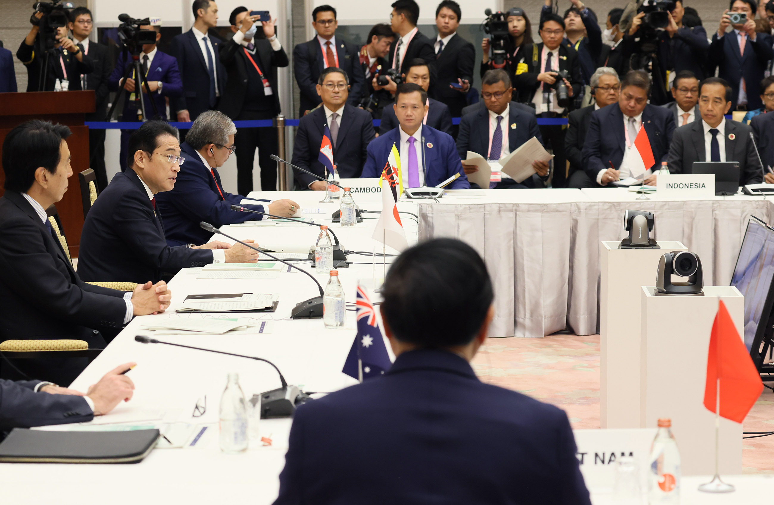 Prime Minister Kishida attending the AZEC Leaders’ meeting (4)