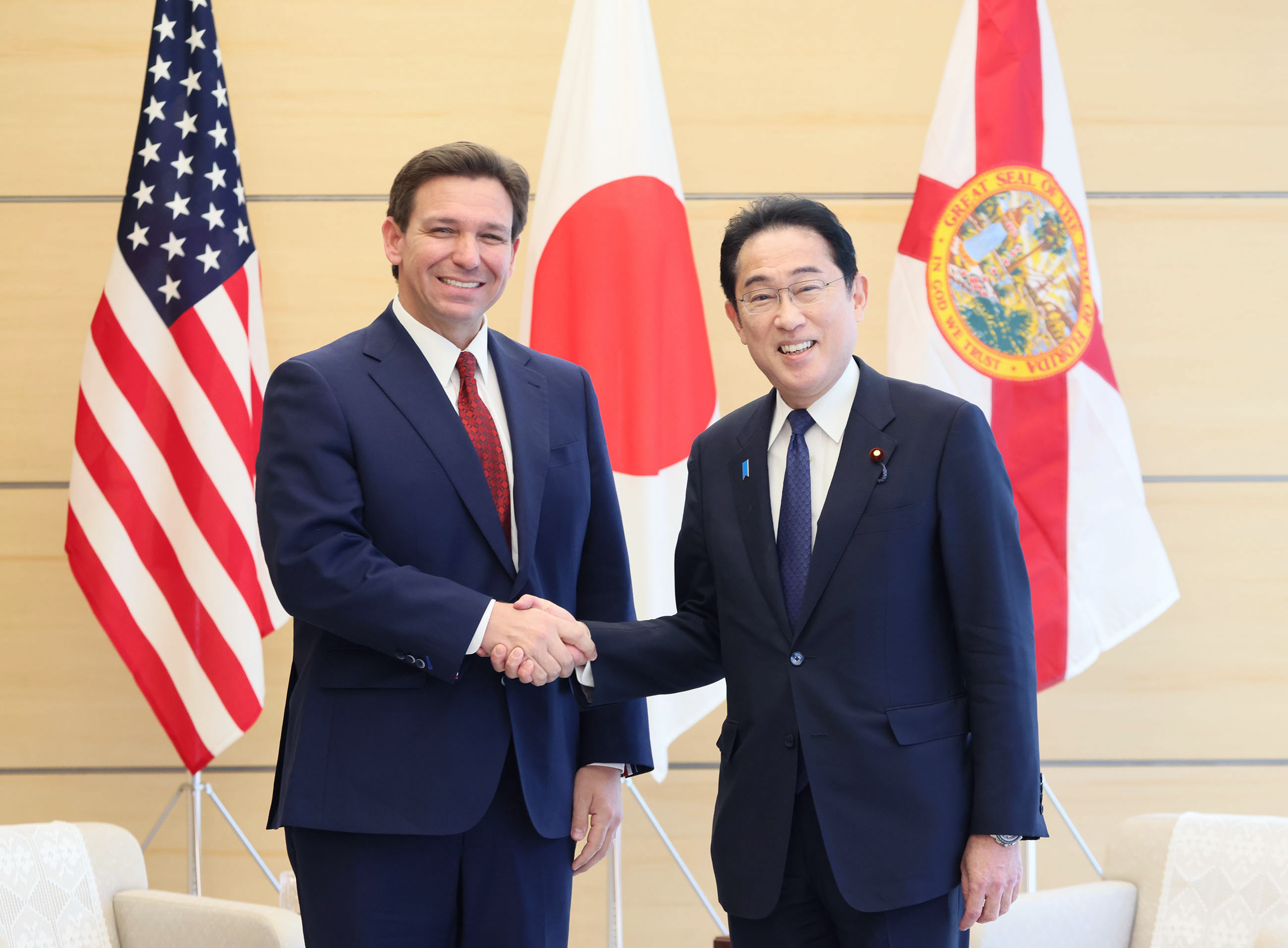 Courtesy Call from Governor DeSantis of the State of Florida